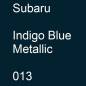 Preview: Subaru, Indigo Blue Metallic, 013.